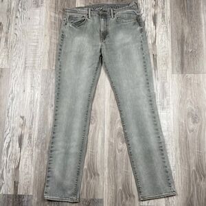 Levis 511 Jeans Mens Grey Slim Straight (Read Description)